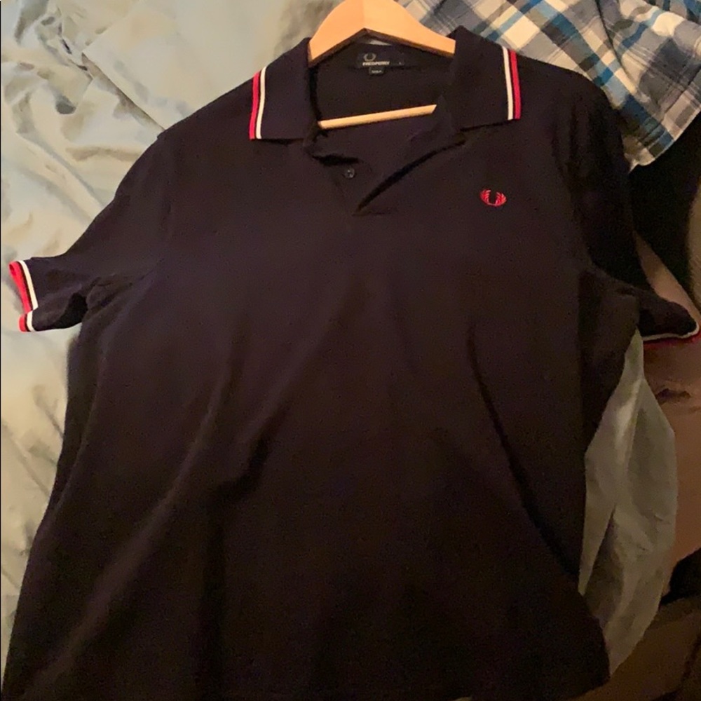 Fred Perry polo black large